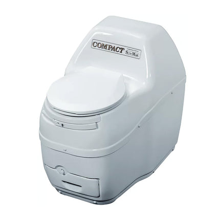 Sun-Mar Compact Composting Toilet - White*-1