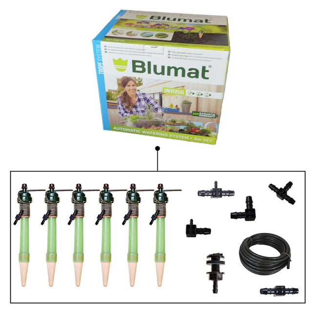 Blumat Longs Kit - Automatic Watering Irrigation System for Up to 6 Bigger Plants-1
