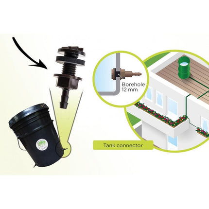 8mm BULKHEAD / Through-Hull Tank Connector-6