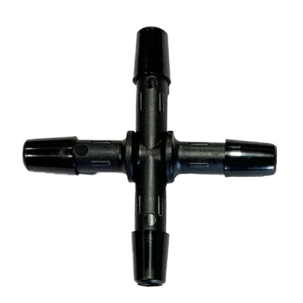 8mm Cross - For Regular 8mm Tubing Black or White