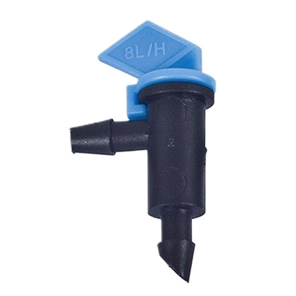 Take-Apart Dripper 2GPH- Single (Bulk) - for EasyDrip Systems or Conventional 1/4" Drip Systems-1