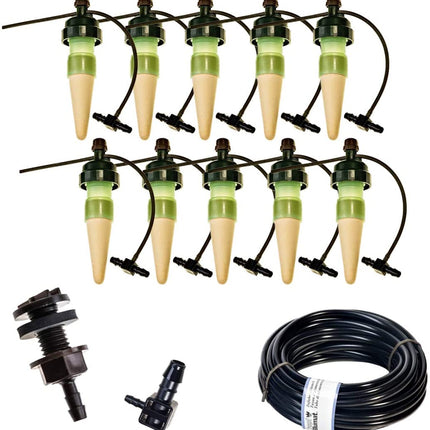 Blumat 10-Pack Starter Watering Kit - Automatic Irrigation for up to 10 Plants-1