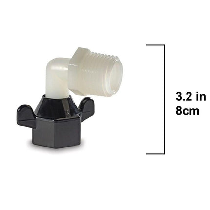 Shurflo Elbow Fitting Adapter 1/2" x 1/2" - 2 Pack-2