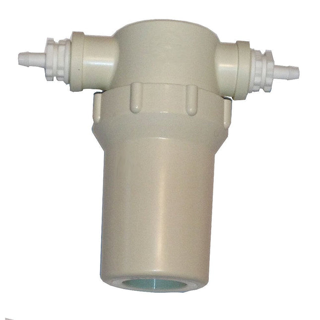 Strainer for Drip Systems - White Bowl, ½" FPT