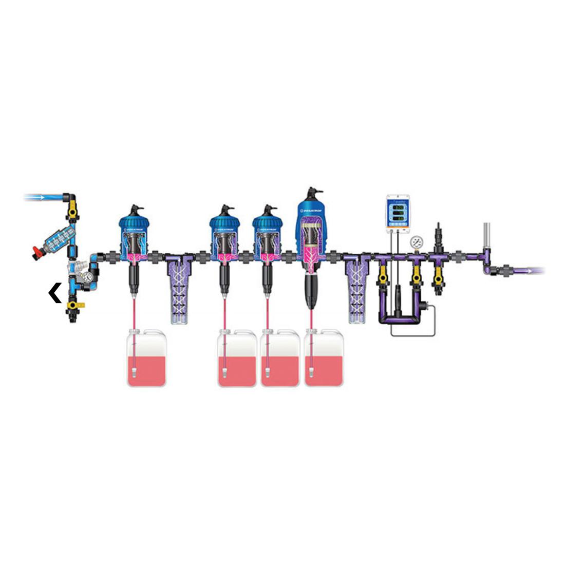 Dosatron Nutrient Delivery System - Nutrient Monitoring (EC/pH) Kit