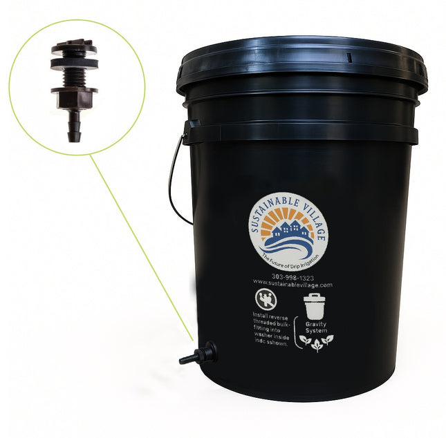 5-Gallon Reservoir w/8mm Bulkhead