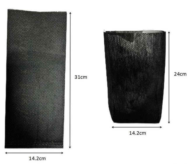 25-Pack Biodegradable Nursery Bags