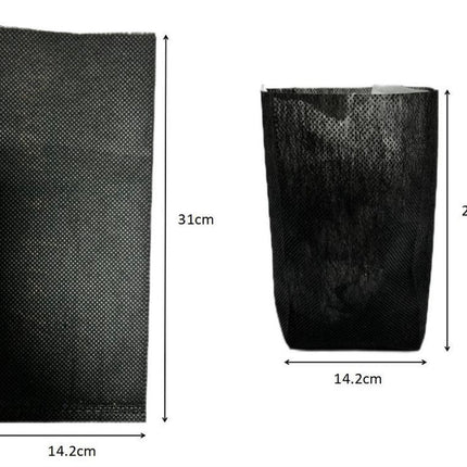 Preset Blumat Grow Tent Kit - 4'x4' Capillary Mat - with reservoir