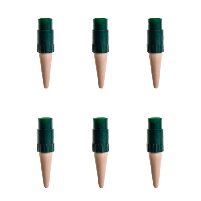 Blumat Bottle Adapter Plant Watering Stakes - 6 Pack