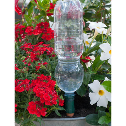 Blumat Bottle Adapter Plant Watering Stakes - 6 Pack