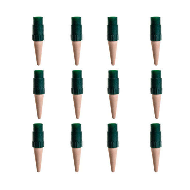 Blumat Bottle Adapter Plant Watering Stakes - 12 Pack
