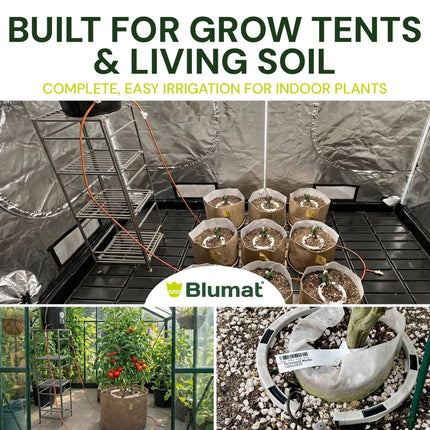 Preset Blumat Grow Tent Kit - One 30-90 Gallon Pot - no reservoir