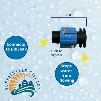 BluSoak Drip Tape End/Flush Plug - 5 Pack