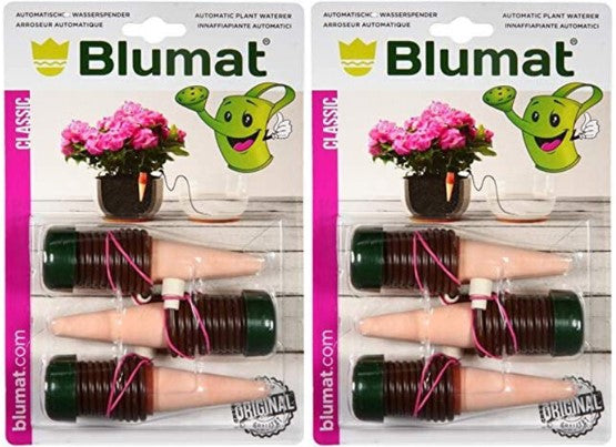 Blumat Classic Plant Watering Stakes (6 Pack)