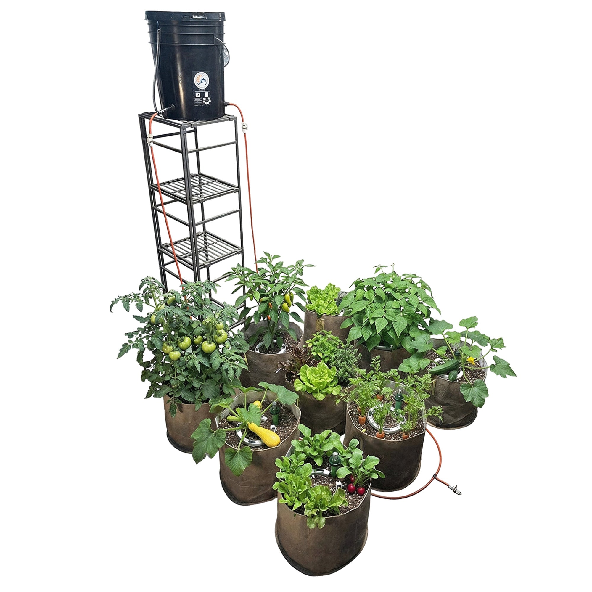 3 gallon self watering planter Preset Blumat Grow Tent Kit — Nine 1-3 Gallon Pots with Reservoir