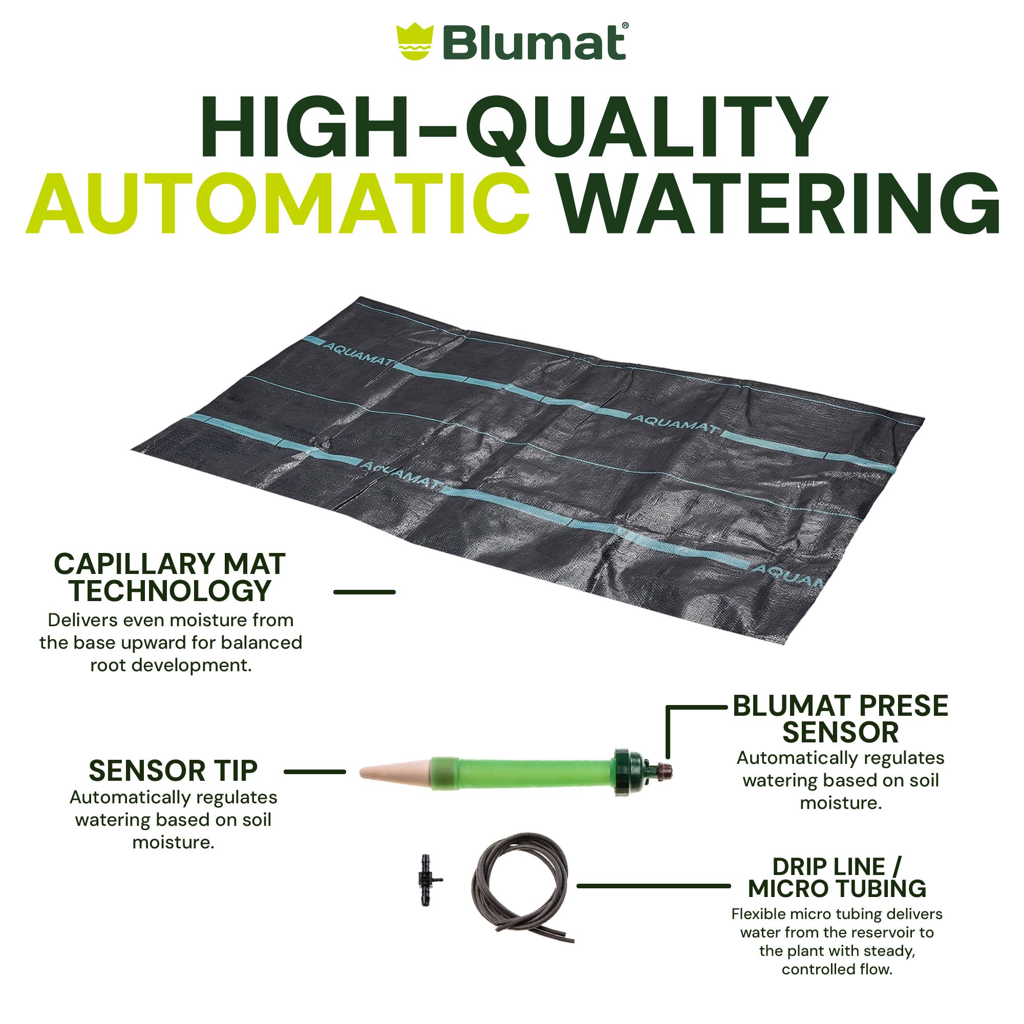 AquaMat Capillary Mat Irrigation Systems — Bottom-Up Watering ...