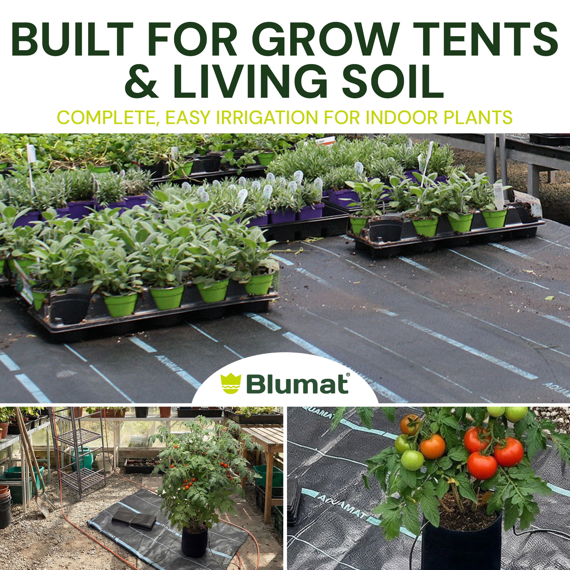 watering mats for indoor plants AquaMat Capillary Mat Systems
