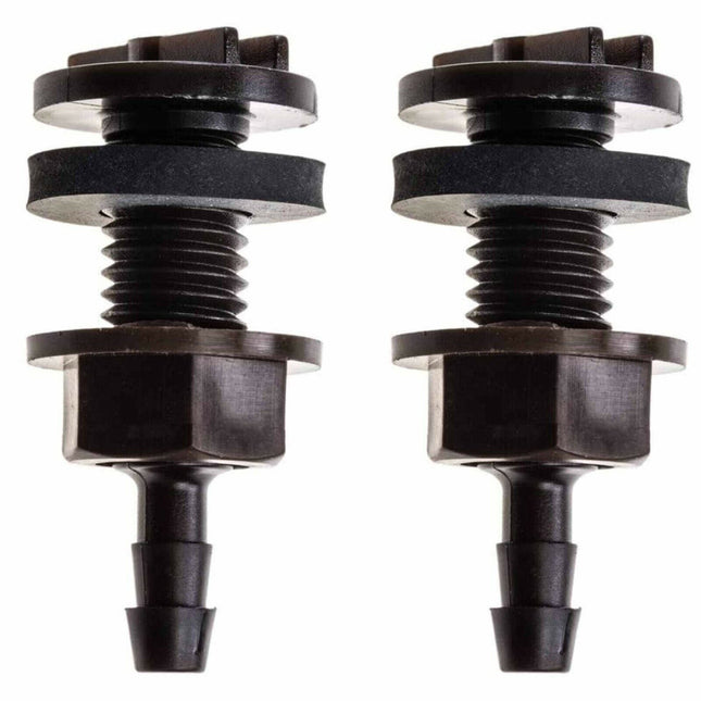 8mm BULKHEAD / Through-Hull Tank Connector - 2 Pack