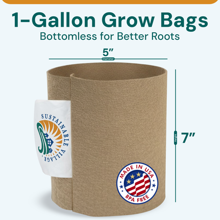 1 Gallon Grassroots Bottomless Pots