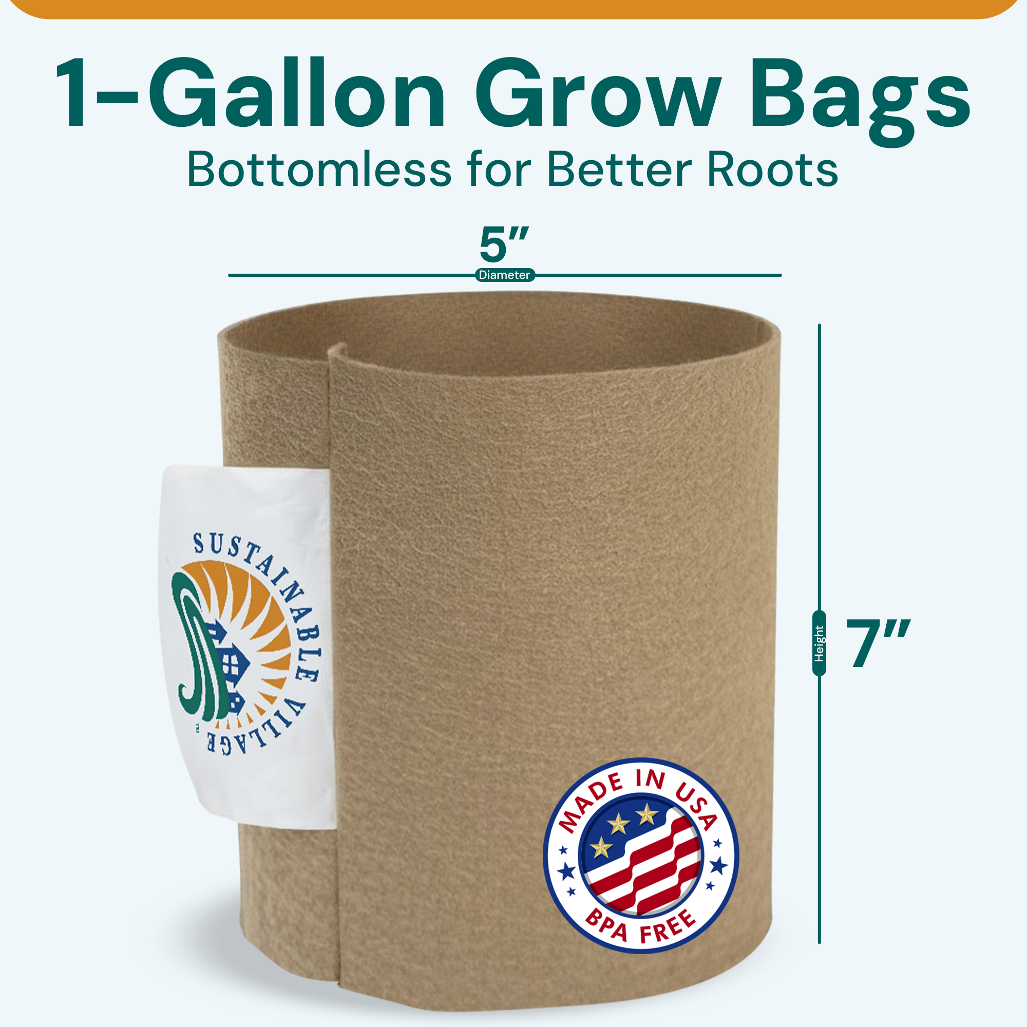 bottomless pots for plants 1 Gallon Grassroots Bottomless Pots