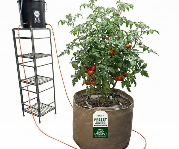 Preset Blumat Grow Tent Kit - One 30-90 Gallon Pot