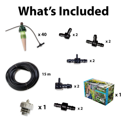 Blumat Pressure XL Box Kit - Automatic Watering Irrigation System for Up To 40 Plants