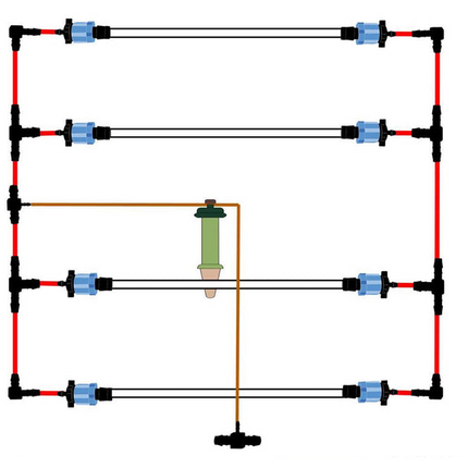 4'x10' Blusoak Maxi Manifold