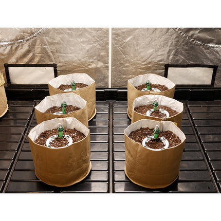 Preset Blumat Grow Tent Kit - Six 5-7 Gallon Pots - with reservoir