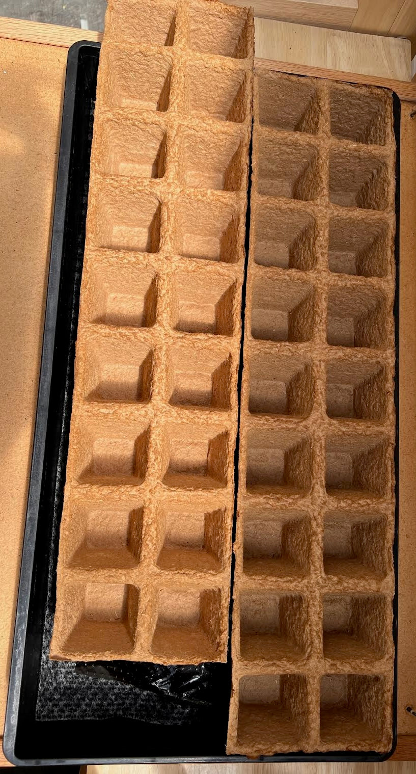 Seed-Starting Cap Mat/ Thick Mat & top; 2 Sets