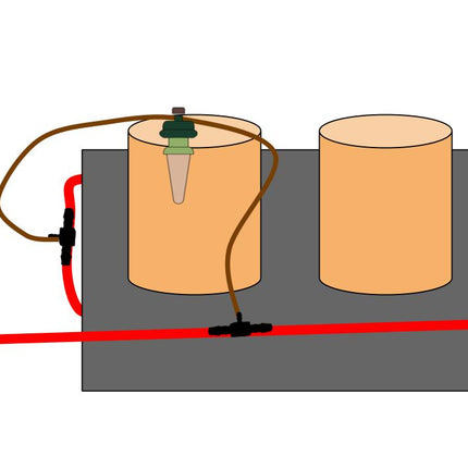 Preset Blumat Grow Tent Kit - 4'x4' Capillary Mat - with reservoir