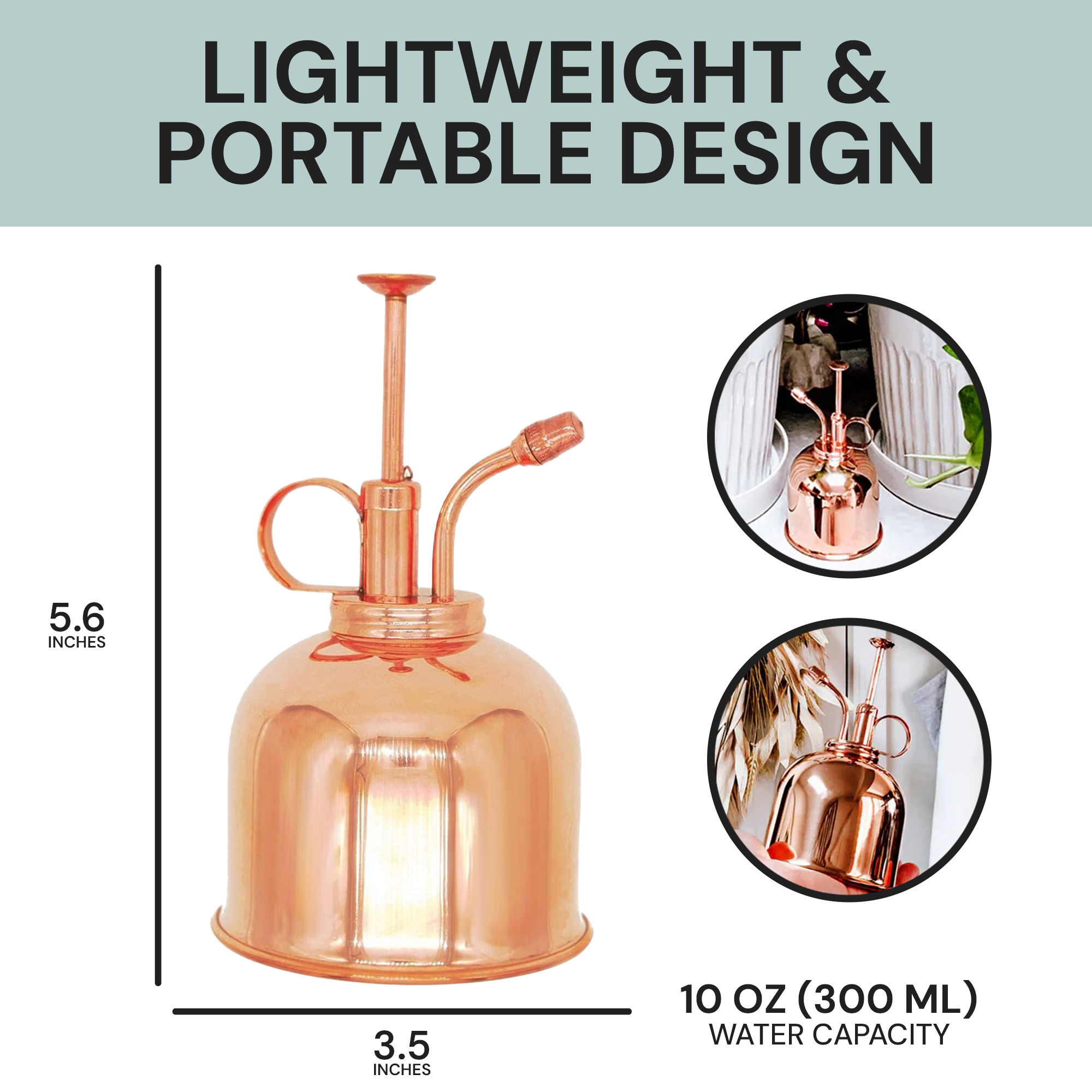 Sustainable Village Indoor Copper Plant Mister