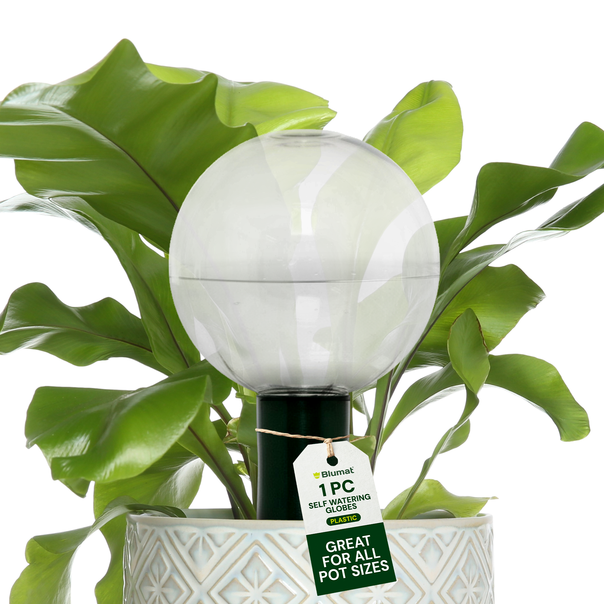 plastic watering globes for plants Blumat Clear Globe Sets