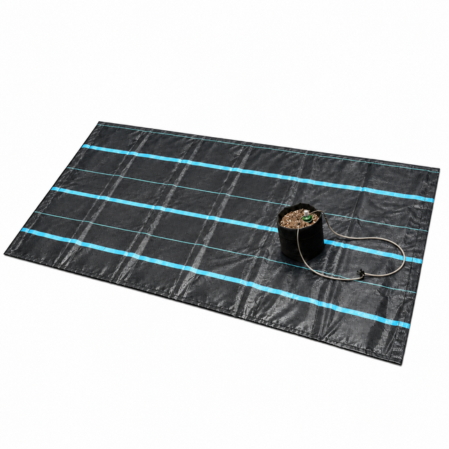 4 by 8 AquaMAT capillary mat with fabric pot and sensor