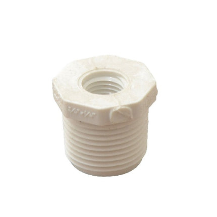 PVC 3/4" MPT x 1/4" FPT Bushing