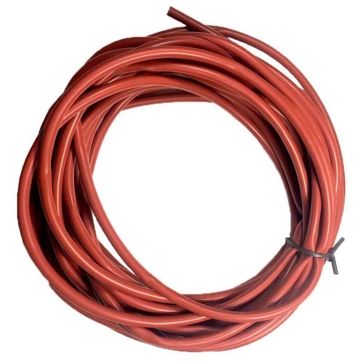 8mm Super-Flex Tubing - Red, By the Foot