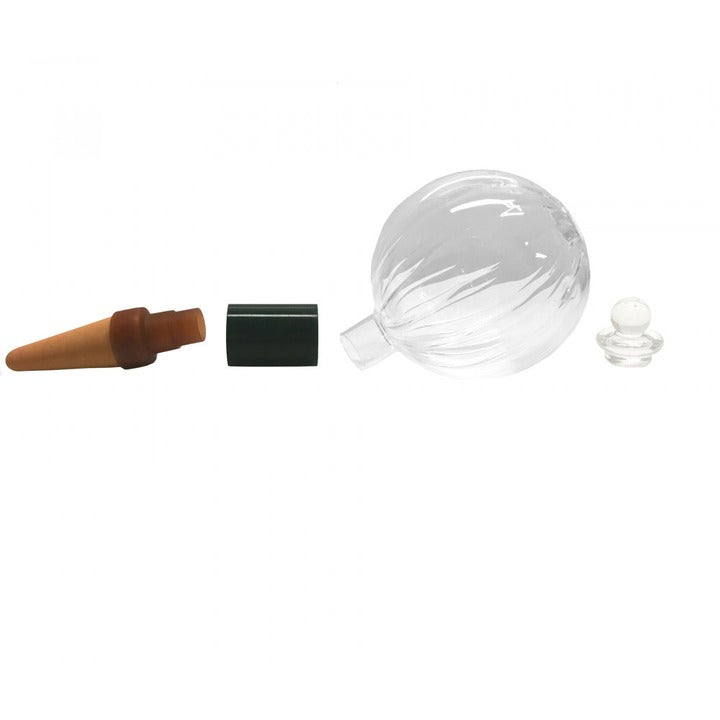 Glass Globe with Blumat Bottle Adapter