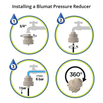 Blumat Standard Pressure Reducer 1bar (15psi)-4