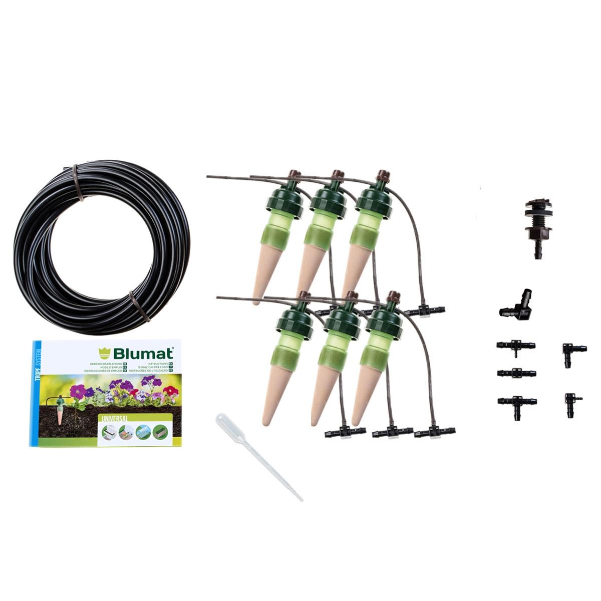 Blumat 6 Sensor Drip Irrigation Kit  - Gravity-1