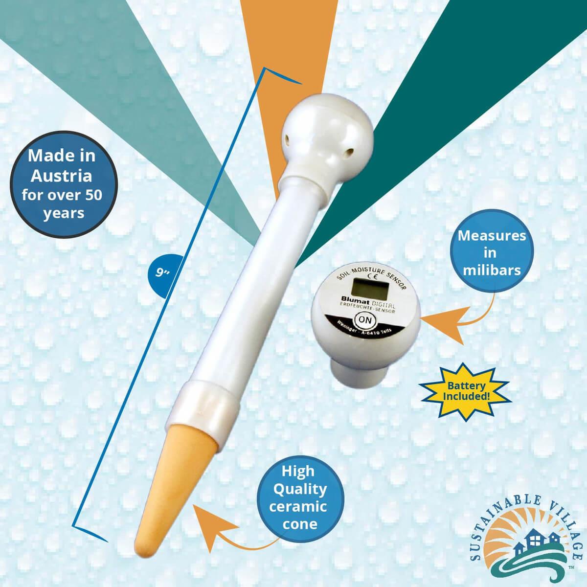 blumat soil moisture meter Blumat Digital Moisture Meter