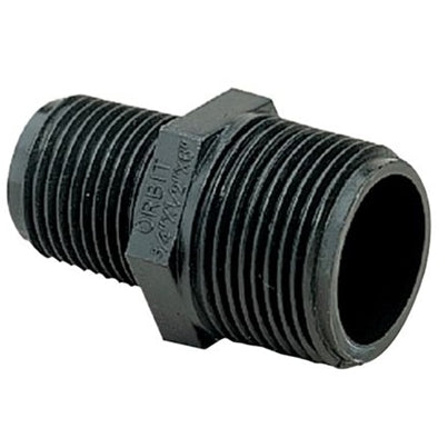 1/2" x 3/8" Male Pipe Thread (MPT) Reducing Adapter