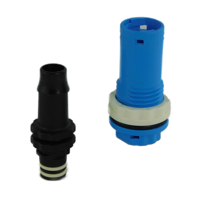 Quick Connect Bulkhead Fitting, 1/2"