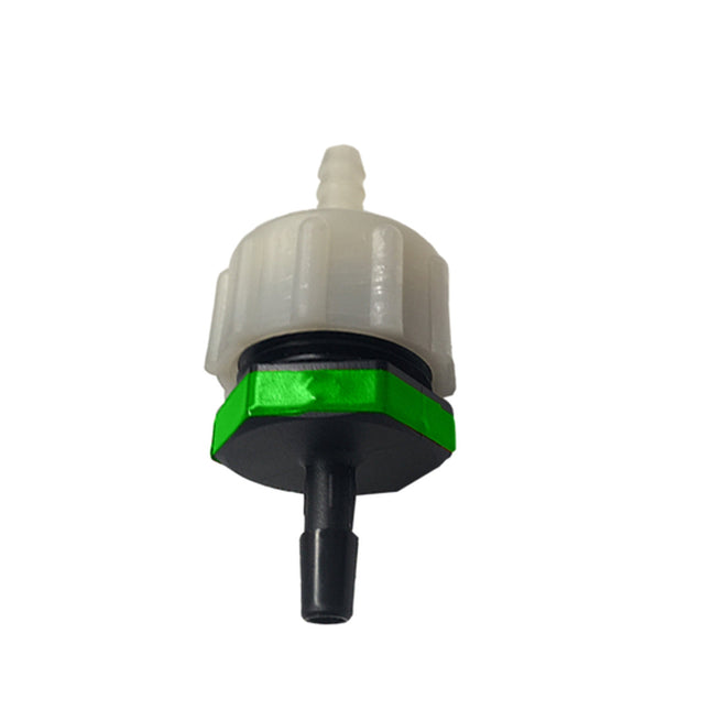 Flow Restrictor, 25' to 100' BluSoak, Assembled 8mm to 8mm, Green-1