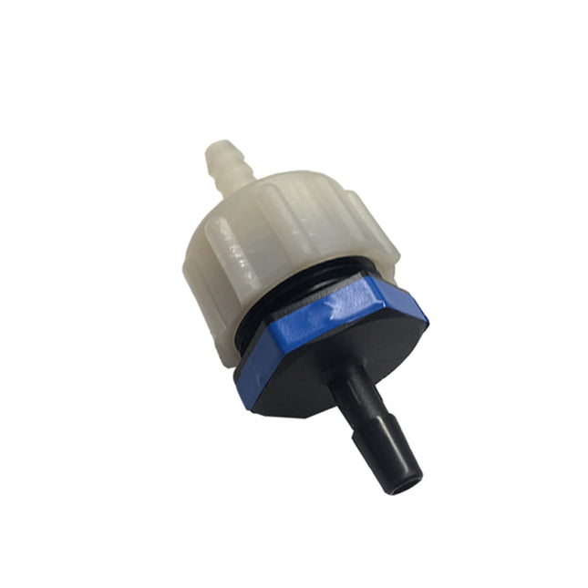 Flow Restrictor, 50' to 200' BluSoak, Assembled 8mm to 8mm, Blue-1