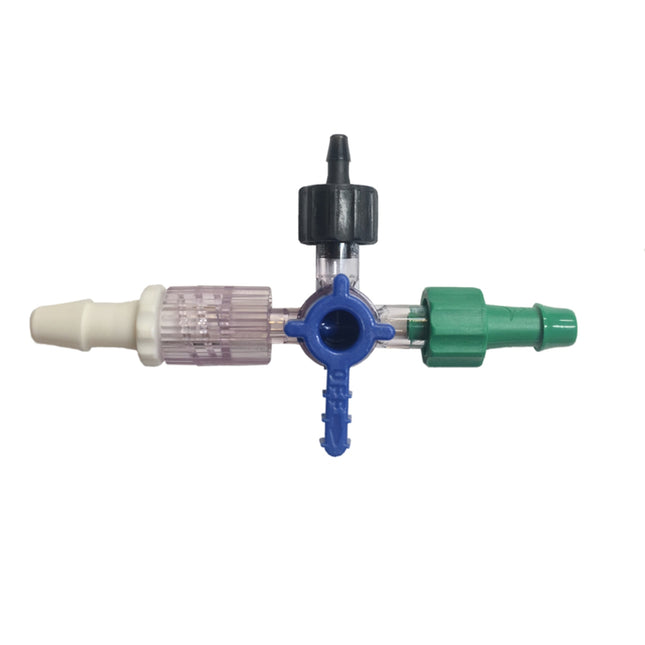 Quick-Connect Valve (3-way), 8mm supply line to 3mm Blumat Sensor-1