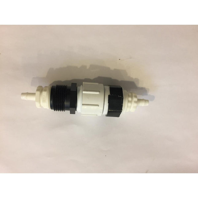 Flow Controller 8mm to 8mm, Up to 750'-1500' of BluSoak, Black-1