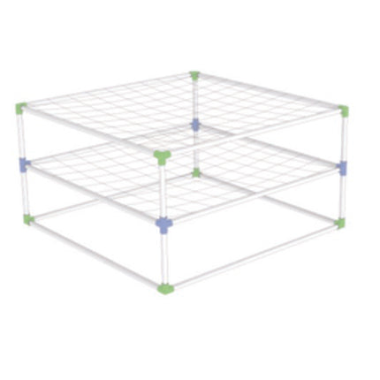 PVC 3/4" SCROG Trellis Kit - Double Cube-1