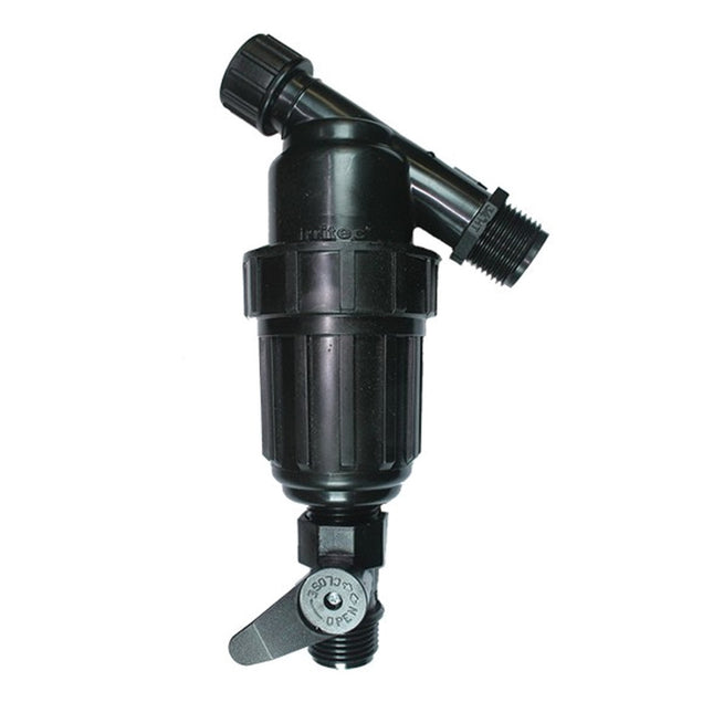 Hose Thread Filter 155 Mesh w/ Ball Valve-1