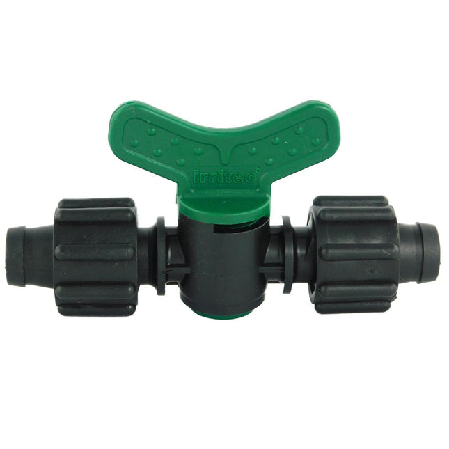 Irritec Tape Coupling w/ Valve-1