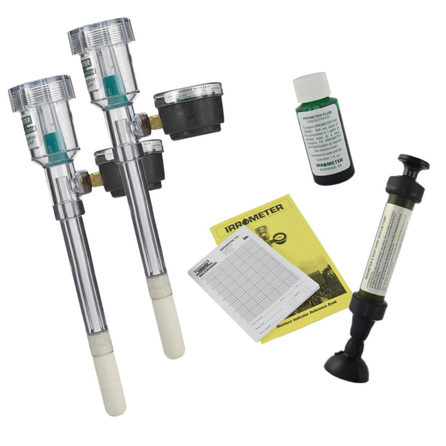 Two Irrometer Low Tension (LT) Models, 6" and Pump Kit-1